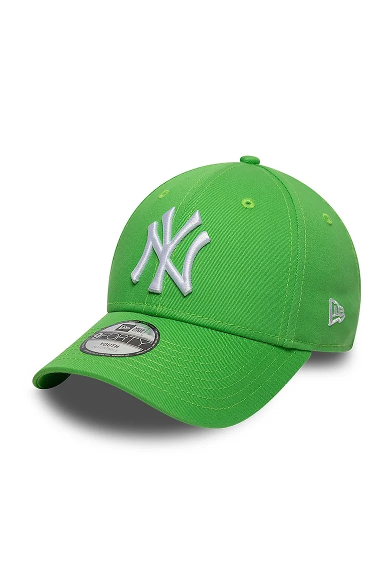 Sapca trucker din bumbac cu logo brodat, pentru baseball 9Forty, Verde deschis