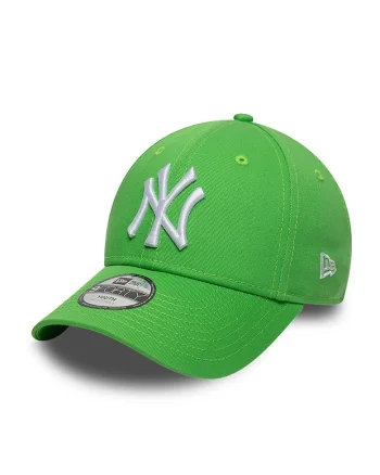 Sapca trucker din bumbac cu logo brodat, pentru baseball 9Forty, Verde deschis