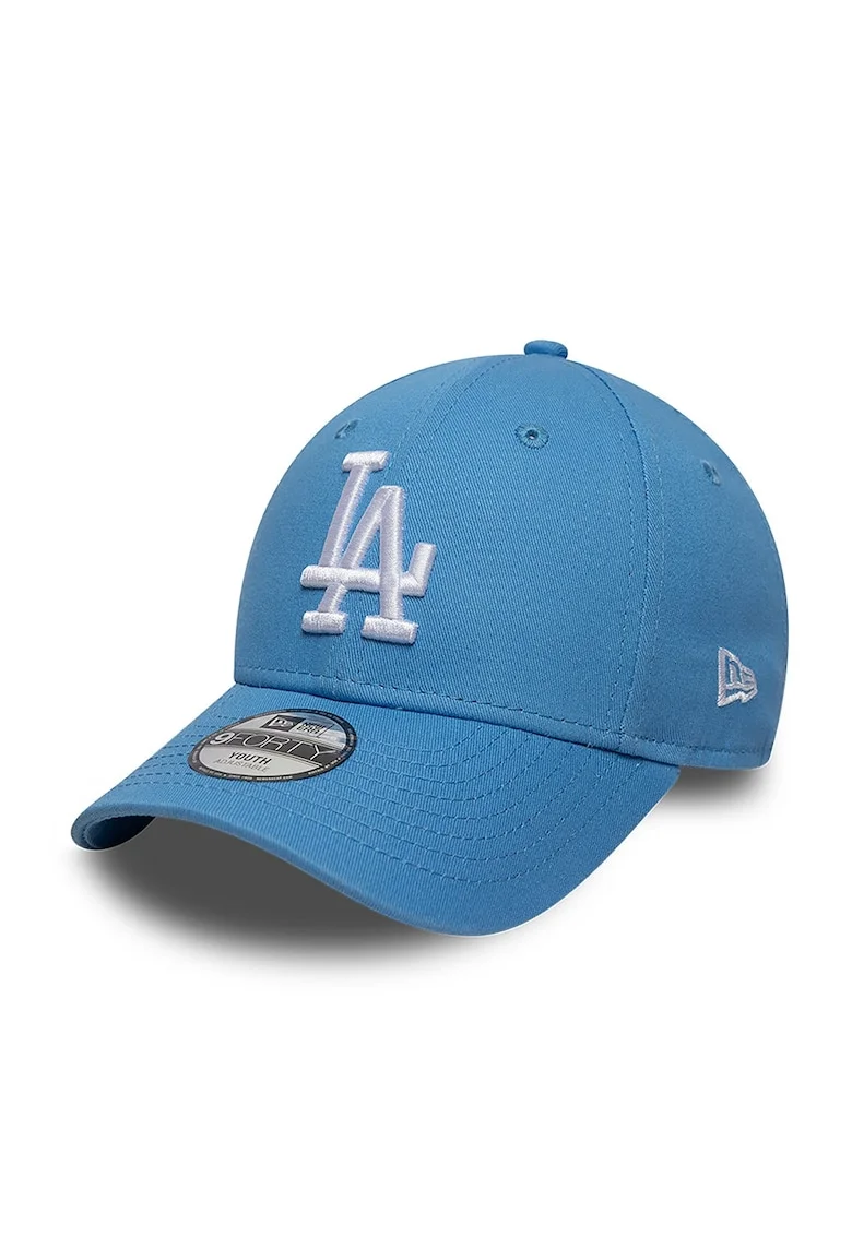 Sapca baseball cu logo brodat 9Forty Dodgers, Albastru pastel