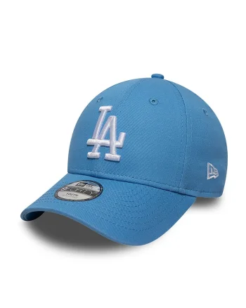 Sapca baseball cu logo brodat 9Forty Dodgers, Albastru pastel