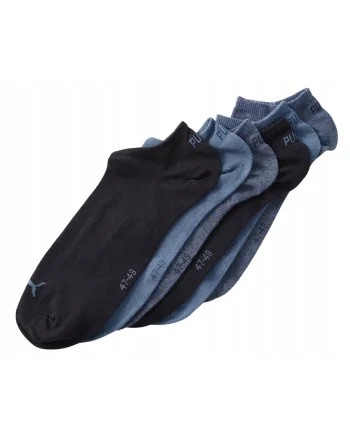 Sosete Sport,  701238879 001, Marime: 43-46, Bumbac Moale, Cusaturi Plate, Ajustare Elastica, Constructie Respirabila, Multicolore, 6 Bucati