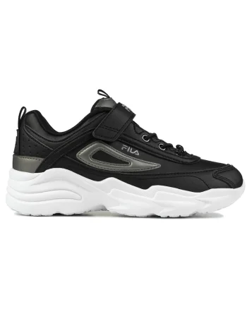 Pantofi sport copii  Sky V, confortabili, culori contrastante, material sintetic, pentru baieti, negru/gri
