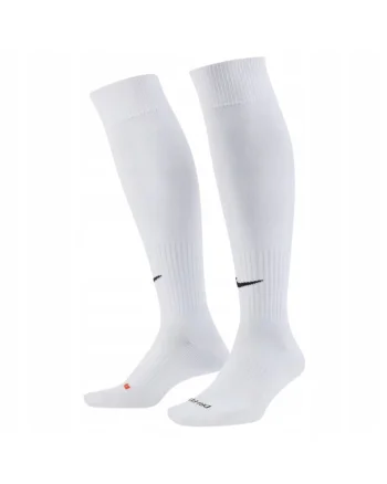 Sosete Fotbal  Academy SX4120 101 Marime 38 42 Alb Tehnologie Dri Fit Pentru Gestionarea Umiditatii Material Respirabil Pentru Ventilatie Activa Banda Pe Arcada Piciorului Pentru Stabilitate Si Suport Varf Intarit