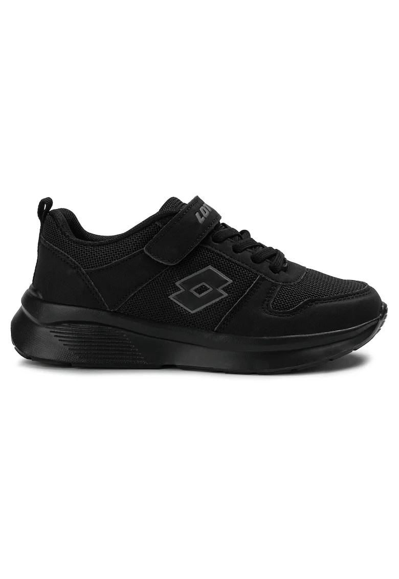 Pantofi sport copii  SOBRIO OC, velcro, negru, material sintetic si textil
