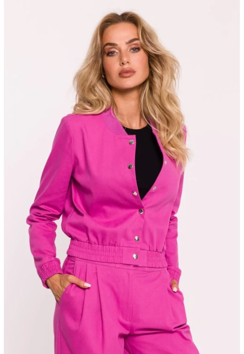 Jacheta scurta tip bomber,, Roz