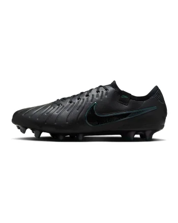 Pantofi din piele ecologica, pentru fotbal Tiempo Legend 10 Elite, Negru