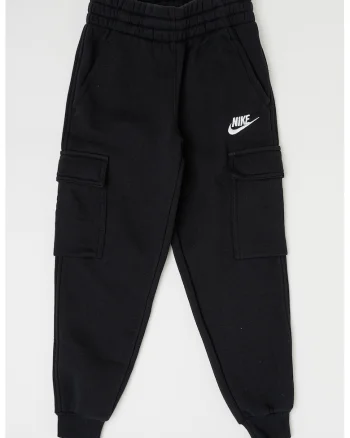 Pantaloni de trening cargo Sportswaer Club, Negru