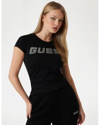 Tricou slim-fit pentru antrenament, Negru