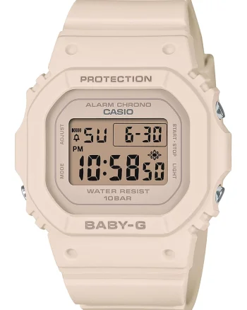 Ceas cronograf Baby G, Bej