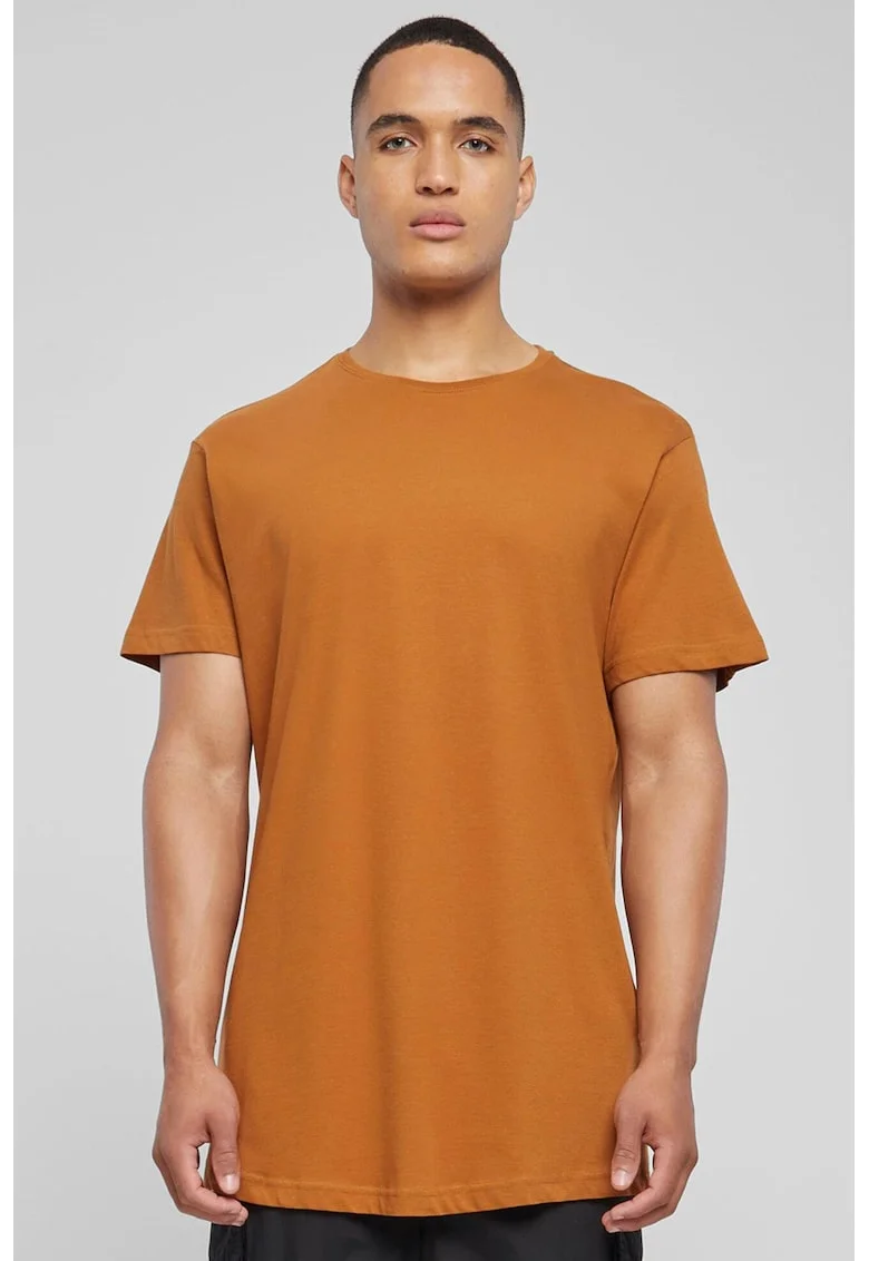 Tricou uni cu maneci scurte, Portocaliu stins