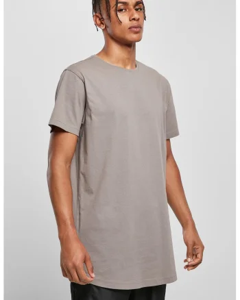 Tricou uni cu maneci scurte, Maro taupe deschis