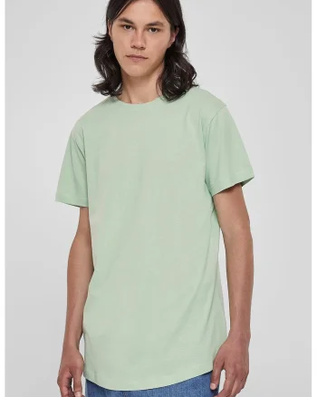 Tricou uni cu maneci scurte, Verde deschis