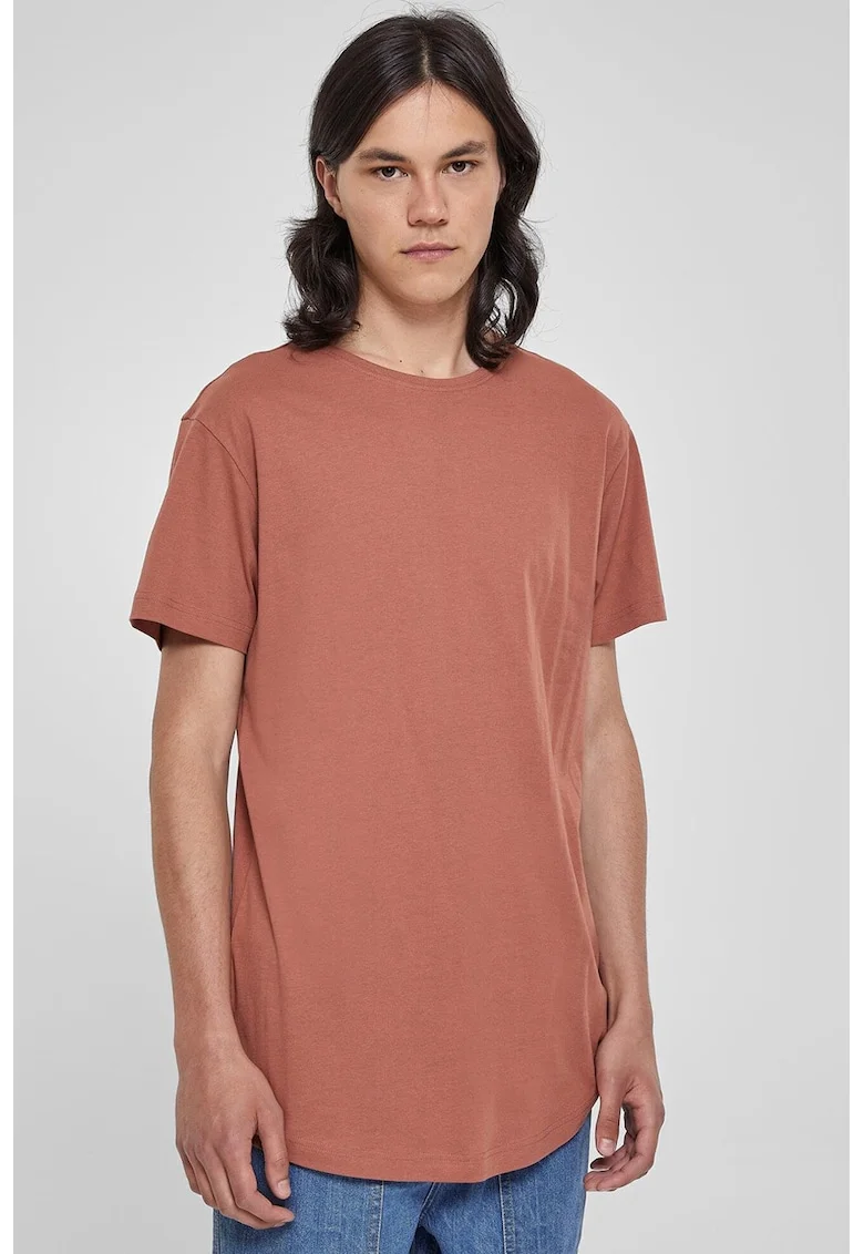 Tricou uni cu maneci scurte, Rosu prafuit