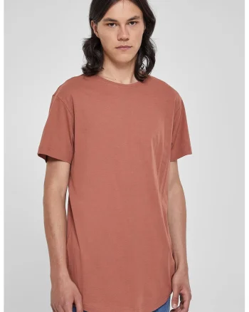 Tricou uni cu maneci scurte, Rosu prafuit