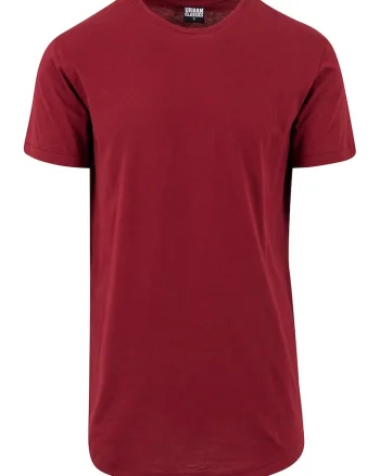 Tricou uni cu maneci scurte, Rosu