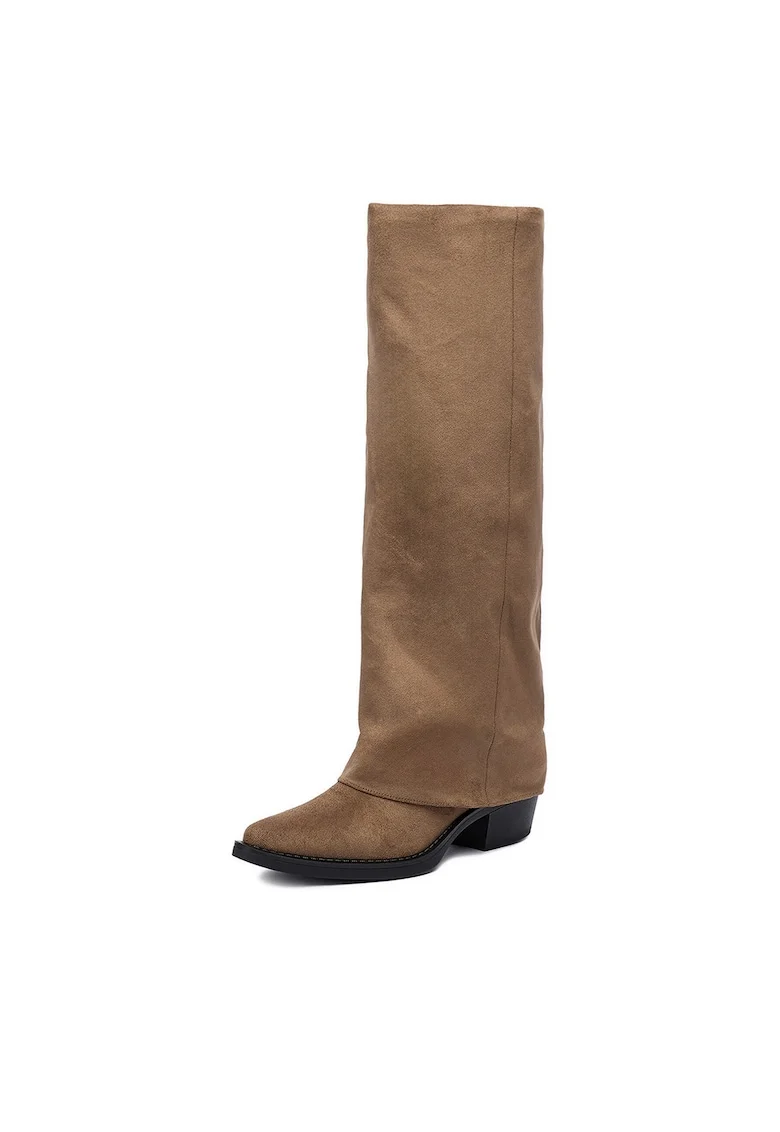 Cizme dama,  maro, 23689-22