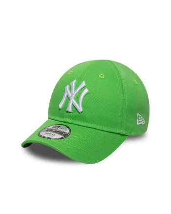 Sapca cu logo brodat Tod League Ess 9Forty Neyyan, Verde electric