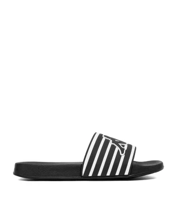Papuci barbati  negru, sintetic, confortabili, sportivi