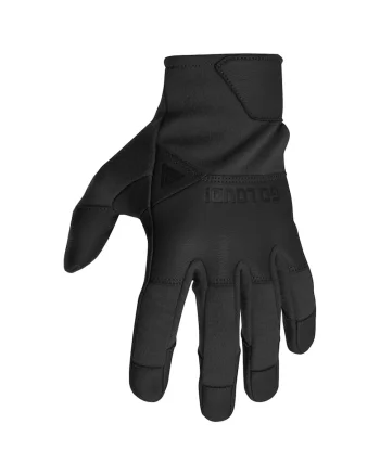 Manusi sport,  Piele naturala, Negru,