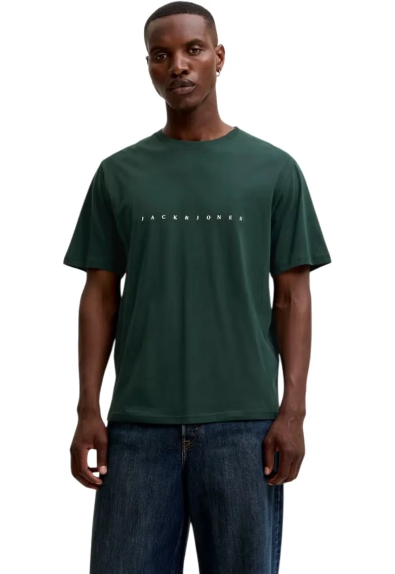 Tricou JACK &JONES Star SS Noos 63469, Verde