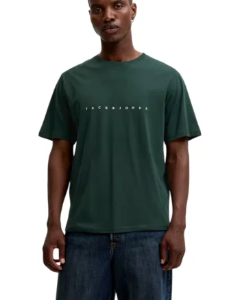Tricou JACK &JONES Star SS Noos 63469, Verde