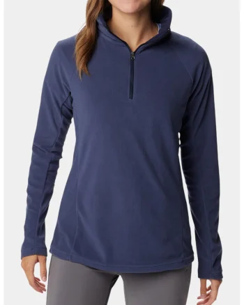 Bluza de fleece cu fenta cu fermoar, pentru trekking Glacial™