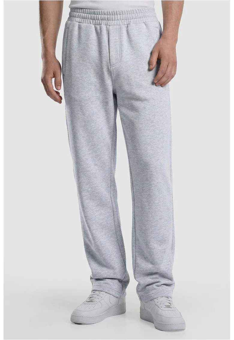 Pantaloni drepti de trening, Gri deschis