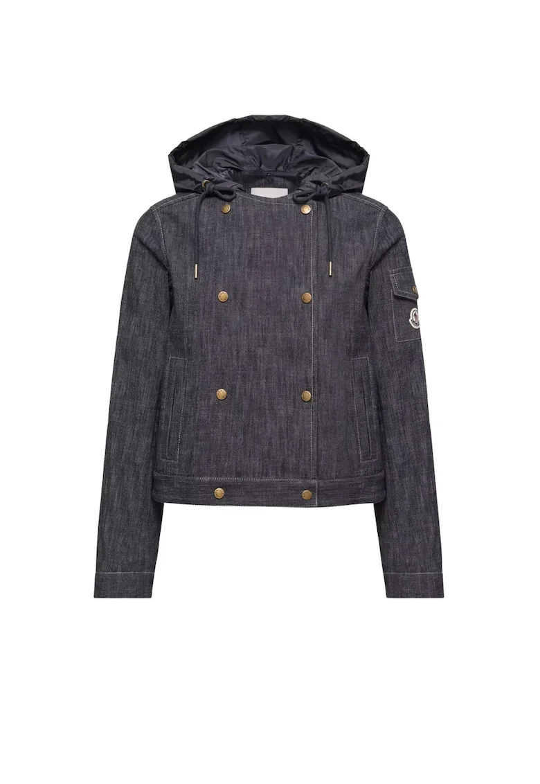 Geaca dama,  Diervilla Double-Breasted Denim, Albastru denim
