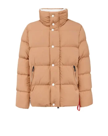 Geaca barbati,  Short High Collar, Maro