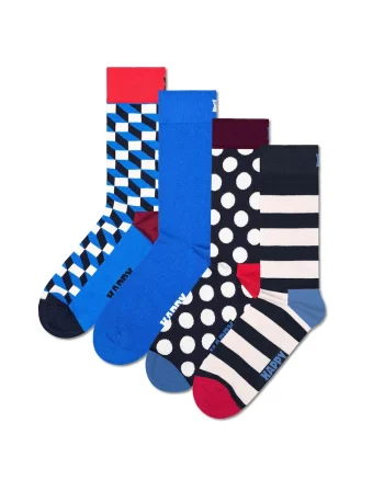 Set de 4 perechi de sosete lungi unisex