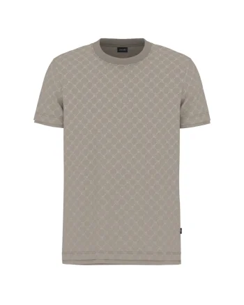 Tricou din amestec de lyocell cu model
