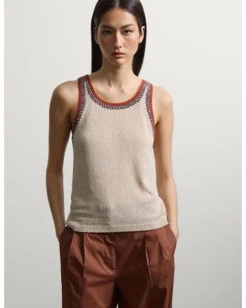 Top  De Dama Bej 003571261
