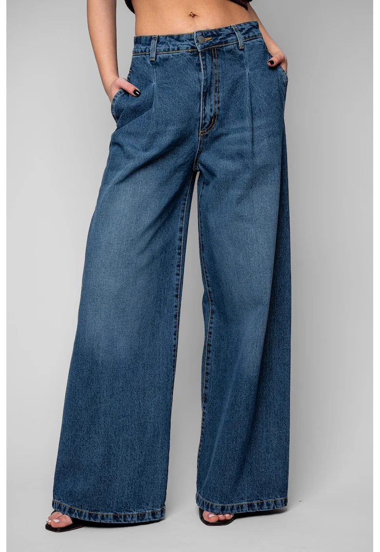 Blugi lungi Dark Blue 20339, Albastru