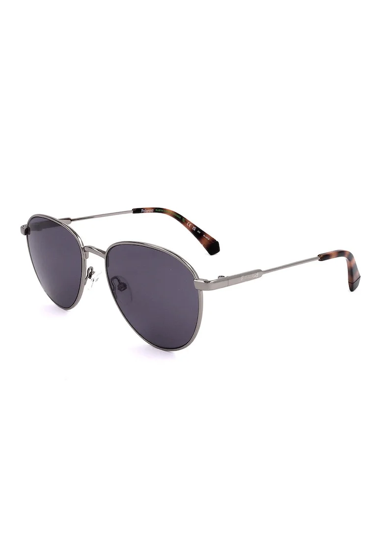 Ochelari de soare unisex cu lentile polarizate, Argintiu inchis