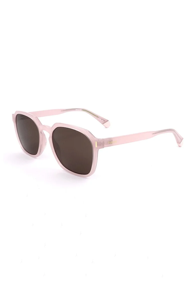 Ochelari de soare unisex cu lentile polarizate, Roz pal