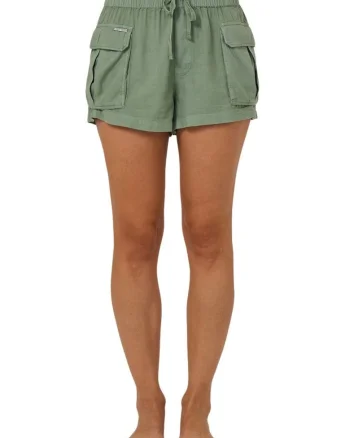 Pantaloni scurti cu buzunare laterale Driftwood,