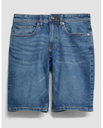 Bermude regular fit din denim, Albastru