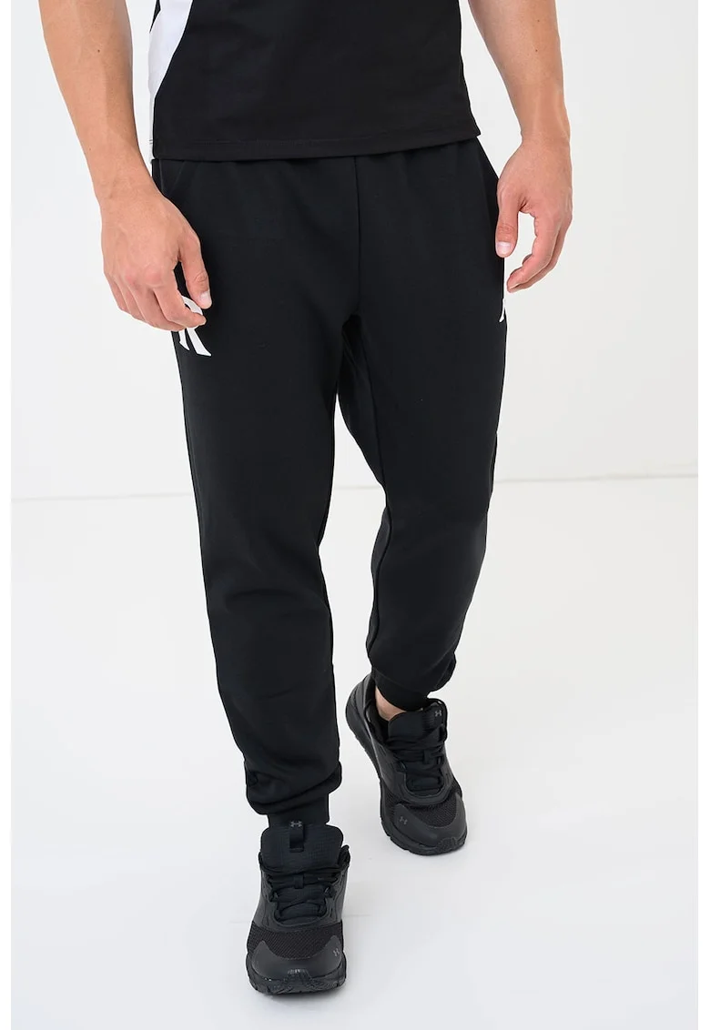 Pantaloni conici pentru fotbal Messo, Negru