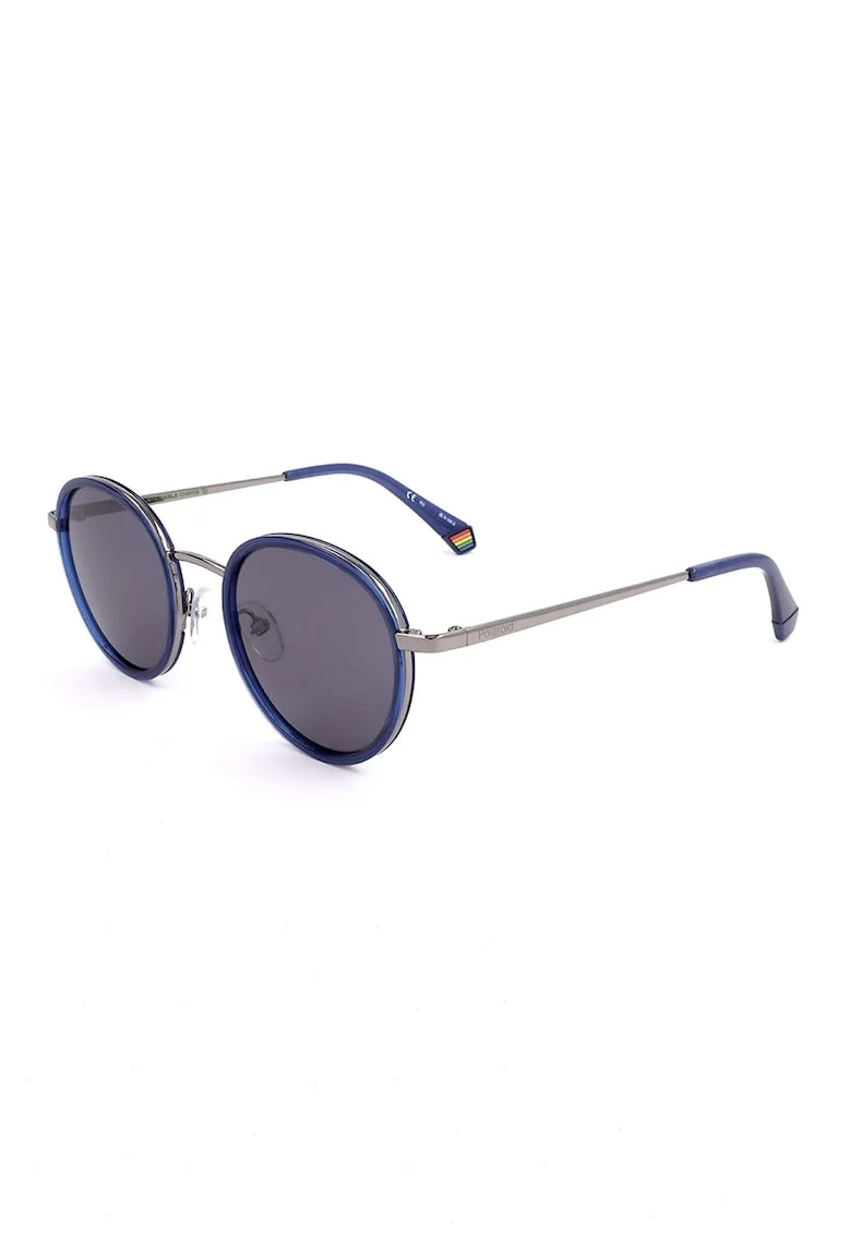 Ochelari de soare pantos, Albastru oceanic/Argintiu