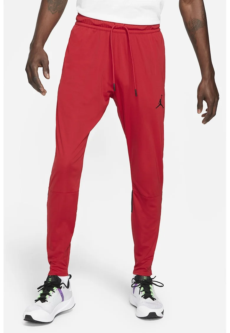 Pantaloni sport cu tehnologie Dri-FIT Jordan Air, Rosu