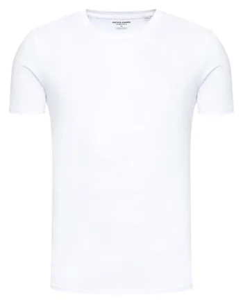 Tricou basic barbati, Noos, Regular fit, Alb