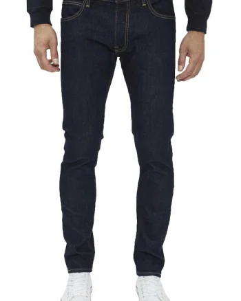 Blugi Barbati,  Luke, Slim, Tapered, Negru, 36