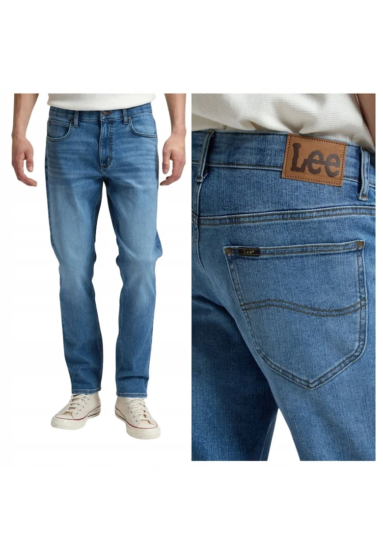 Pantaloni Barbati,  Daren Zip Fly, Croi: Drept, Stil: Drept / Regulamentar, Inaltimea Taliei: Medie / Inchidere: Fermoar, Albastru, Albastru
