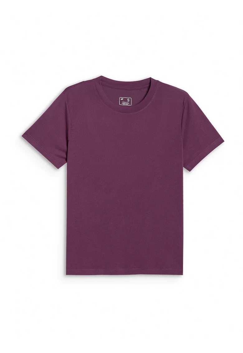 Tricou  regular neted de dama - violet