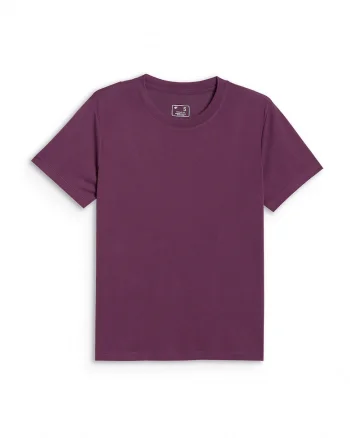 Tricou  regular neted de dama - violet