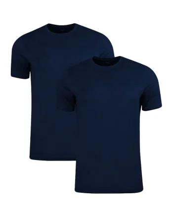 Tricou copii  Junior Blank Base T-shirt 2-pack, Albastru
