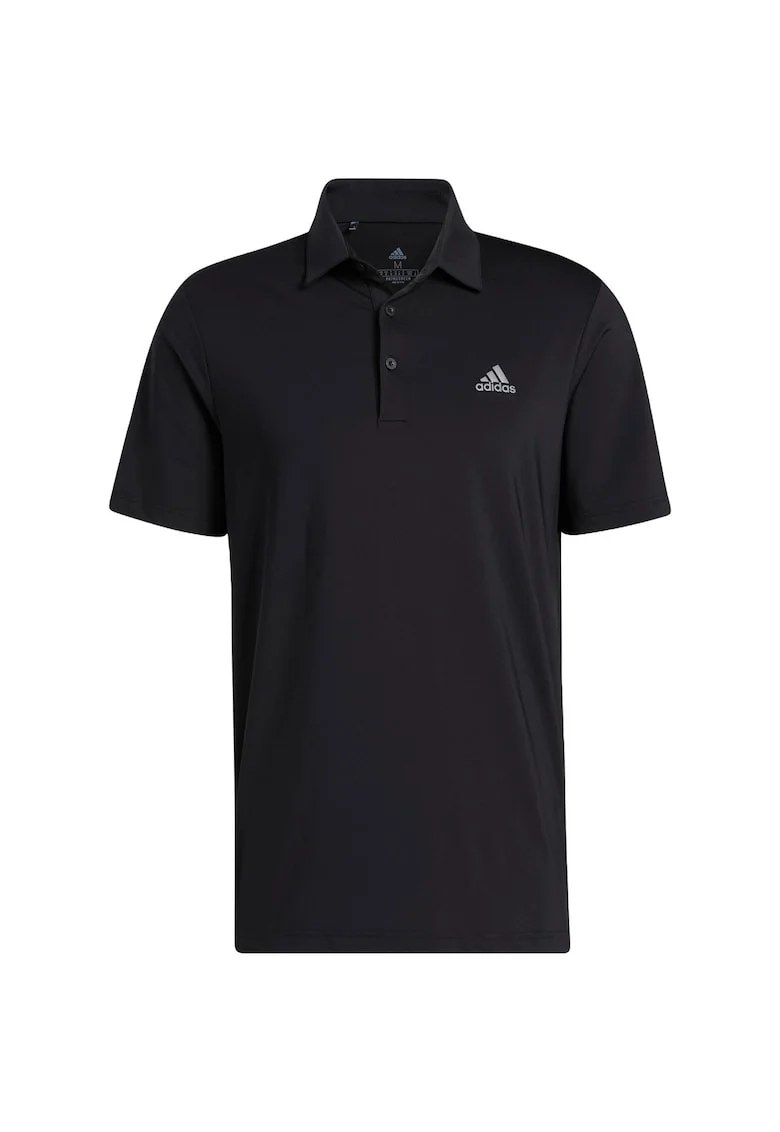 Tricou barbati  Ultimate365 Solid Left Chest Polo Shirt, Negru