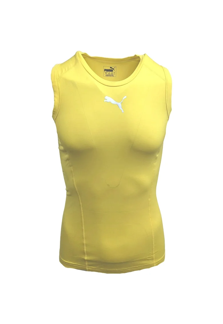 Tricou barbati  Liga Baselayer Tee Sl, Galben