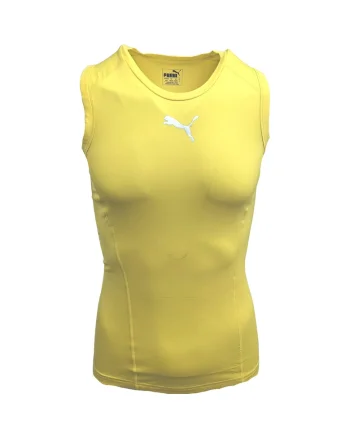 Tricou barbati  Liga Baselayer Tee Sl, Galben