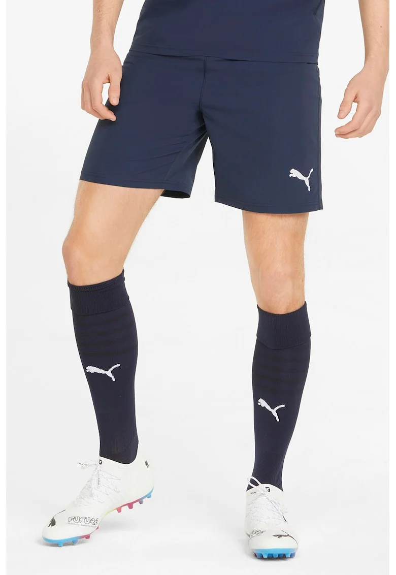 Pantaloni scurti regular fit pentru fotbal Team Final, Bleumarin